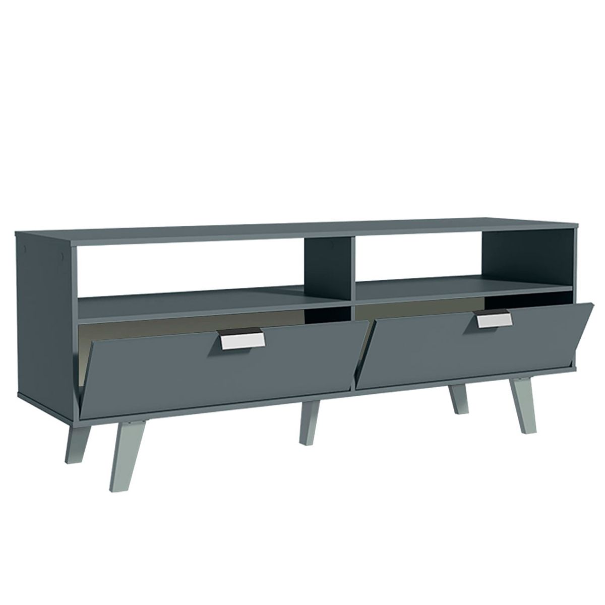 VEKKAHOME - RACK TV OSLO GREY 55" 2P.