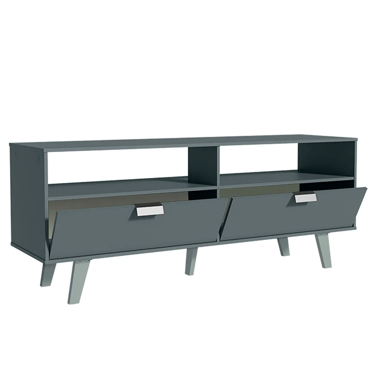 VEKKAHOME - RACK TV OSLO GREY 55" 2P.