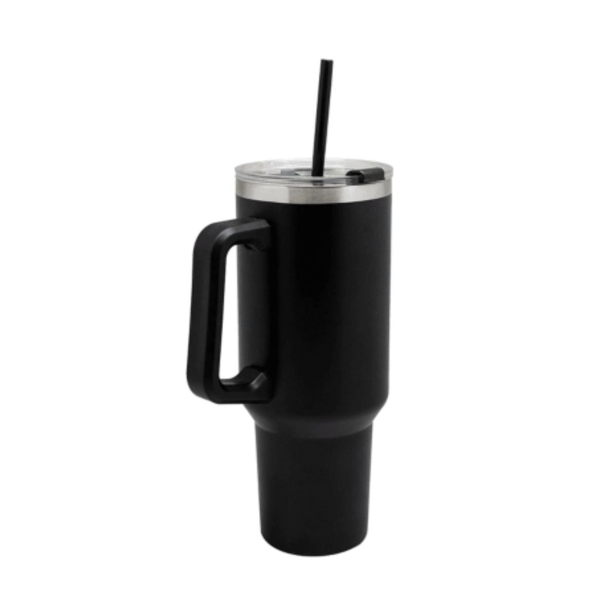 GENERICO - Vaso Mug Termico Negro Portatil Acero Inoxidable 40oz Keep