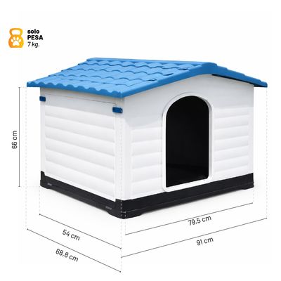 Imagen 2 del producto Casa de perro mascota 91x69x66 Maxi
