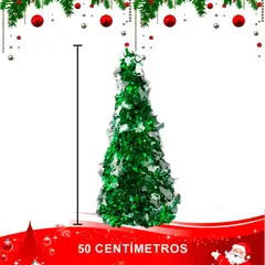 GENERICO - Arbol De Navidad Decorativo Interior-exterior 50 Cm Modelo02