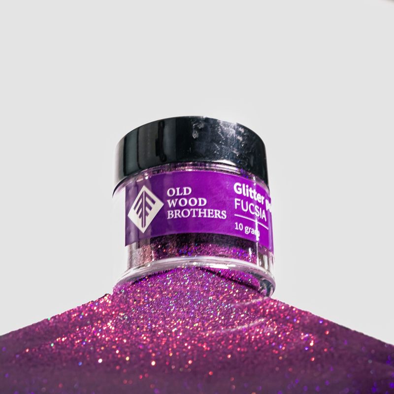 OLD WOOD BROTHERS - Pigmento Glitter Old Wood Brothers Fucsia