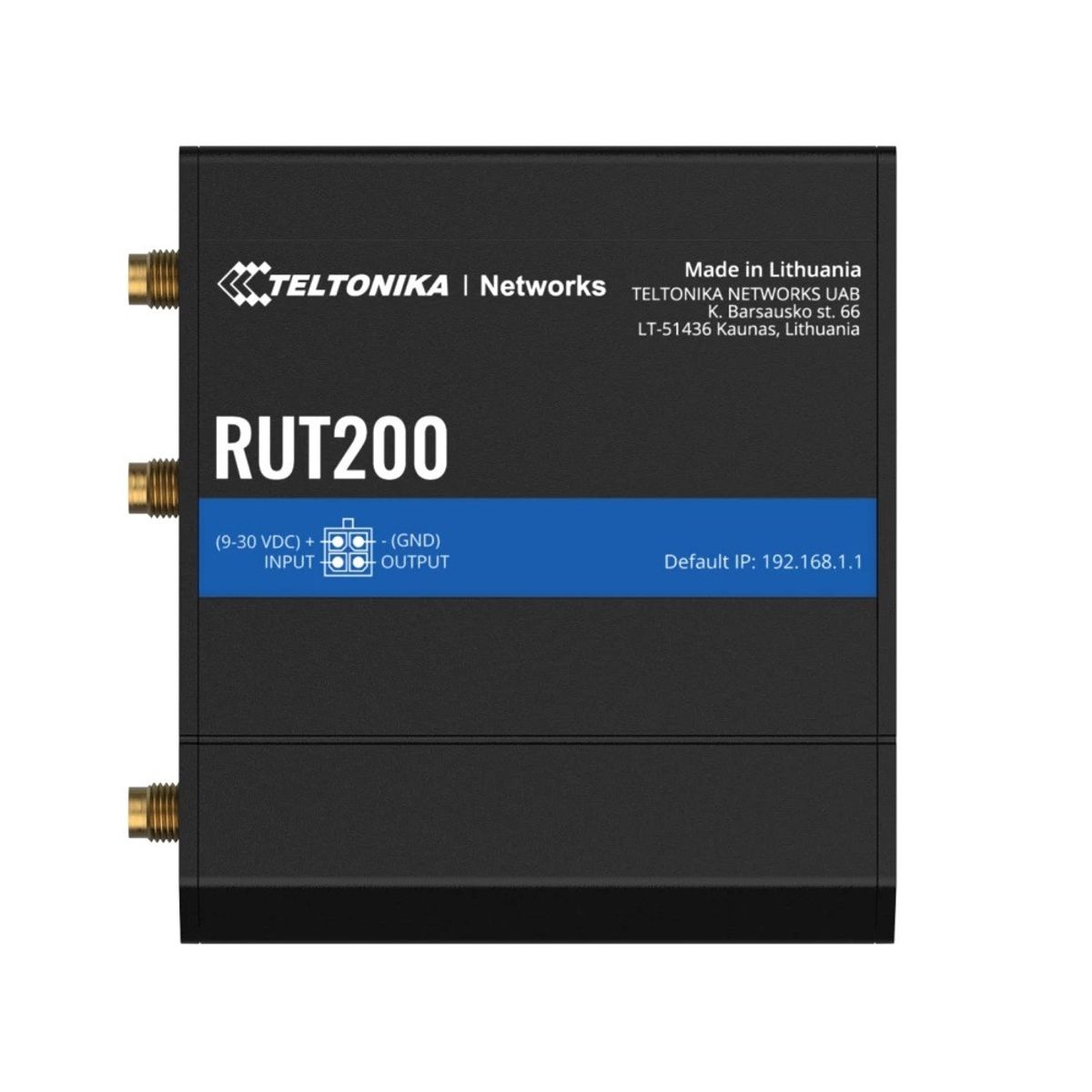 TELTONIKA - Router Celular Industrial 4G Cat4 Teltonika RUT200 WiFi