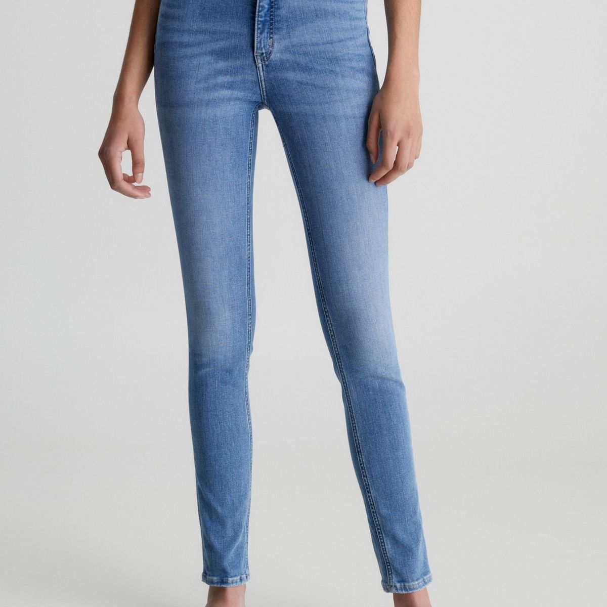 CALVIN KLEIN - Jeans High Rise Skinny Azul Calvin Klein