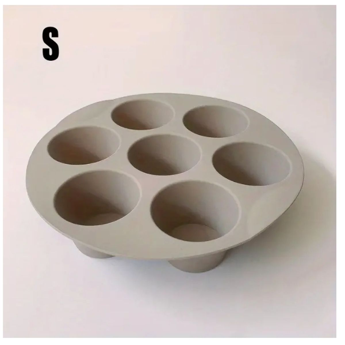 GENERICO - Molde De Silicona Para Pasteles En Freidora De Aire-GRIS