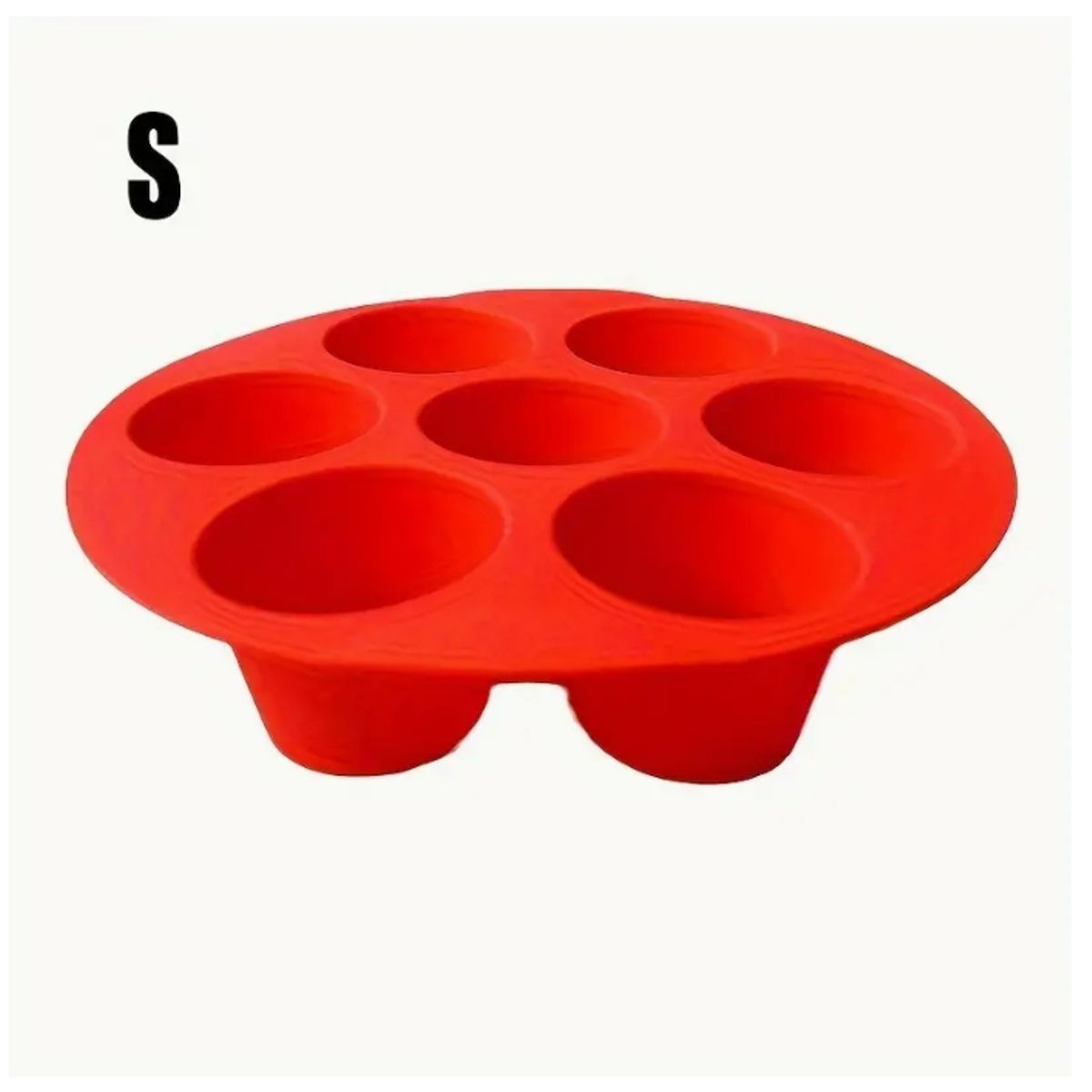 GENERICO - Molde De Silicona Para Pasteles En Freidora De Aire-ROJO
