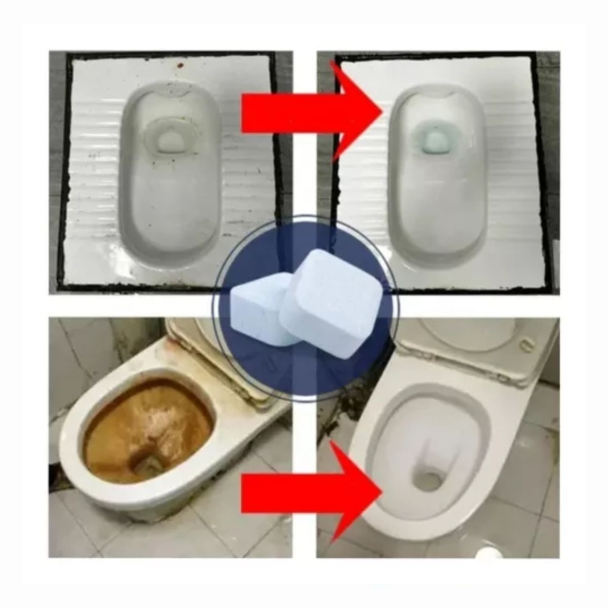 GENERICO - Capsulas Limpiadoras De Wc 12 Unidades