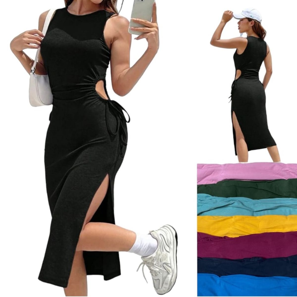 AGW - Pack 2 Enteritos Falda Mujer