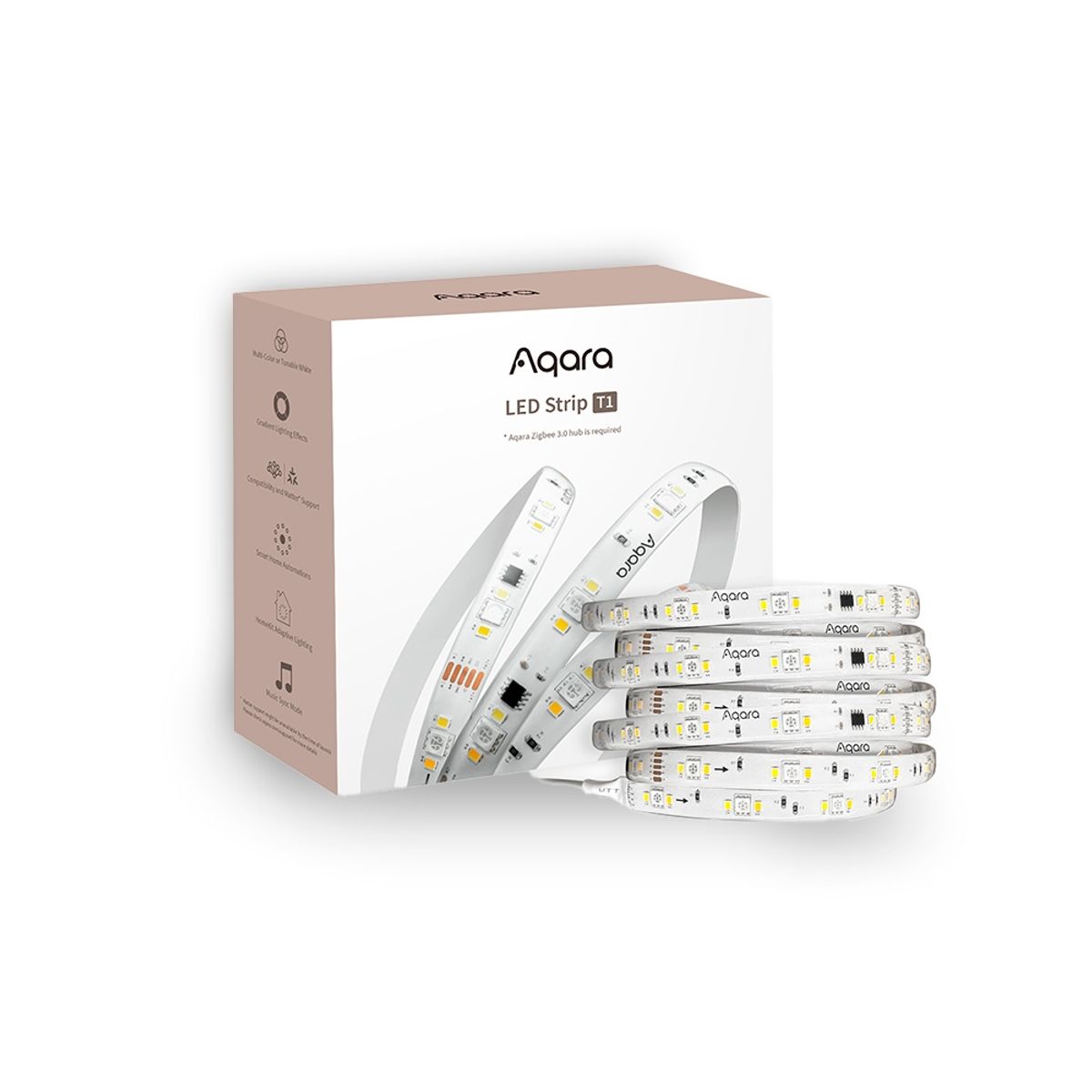 AQARA - Pack 3x Tira Led T1 Zigbee 2 Mts Aqara