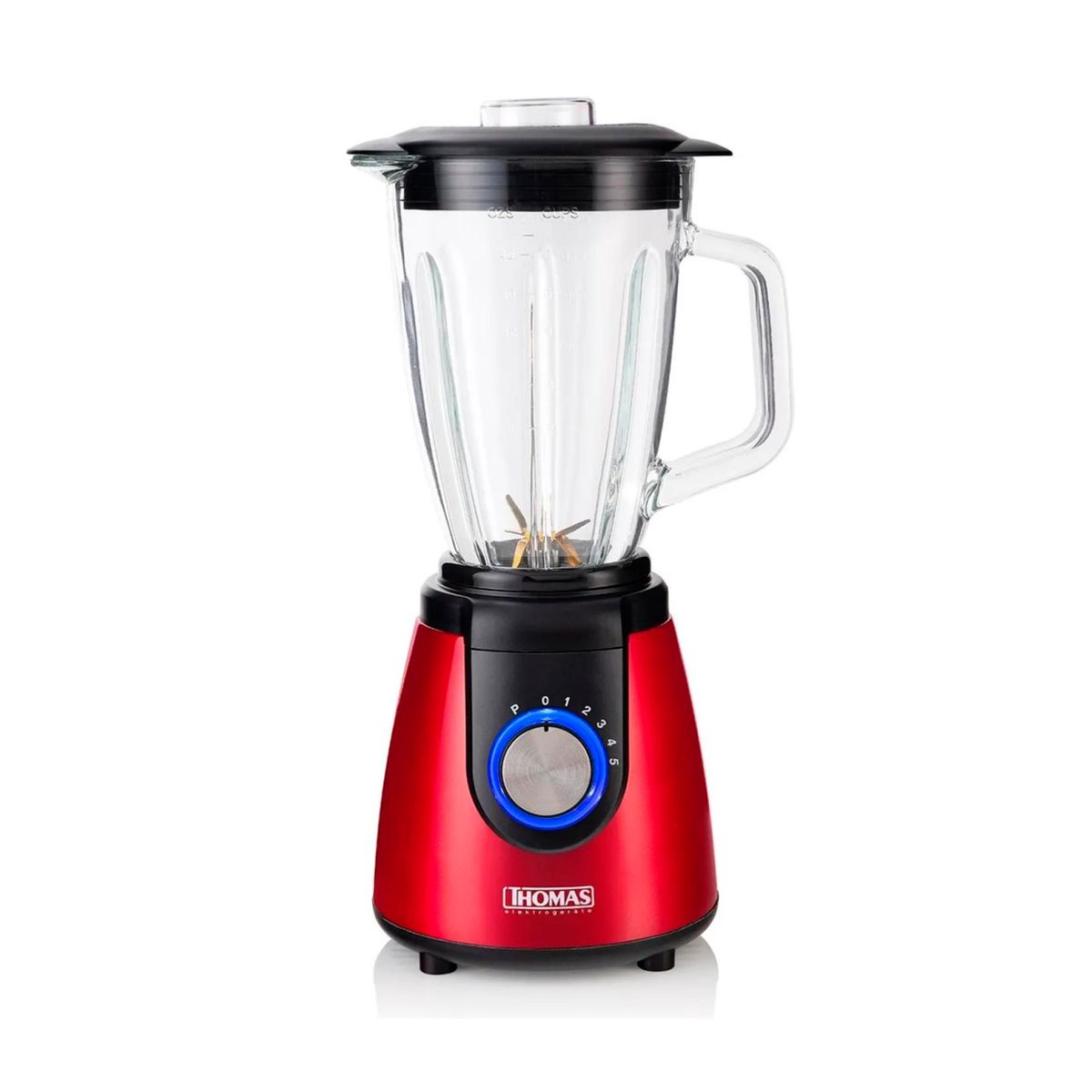 THOMAS - Licuadora Thomas TH-700VR 1,5L 700W Roja.