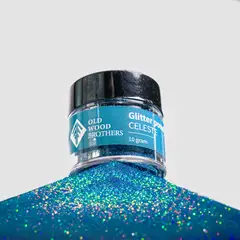 OLD WOOD BROTHERS - Pigmento Glitter Celeste