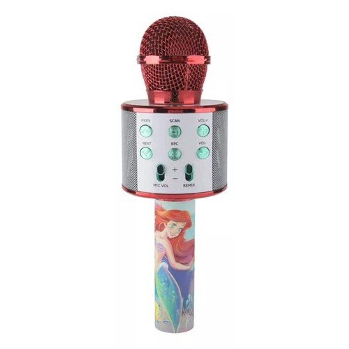 DISNEY - Microfono Karaoke Bluetooth Portatil Disney Princesa
