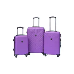 DANICOLLE - Pack Maleta ABS Morado