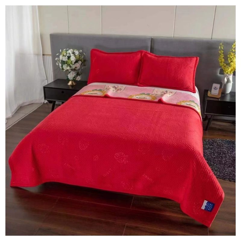 GENERICO - Cubrecama Microplush 2 Plazas 250x230cm