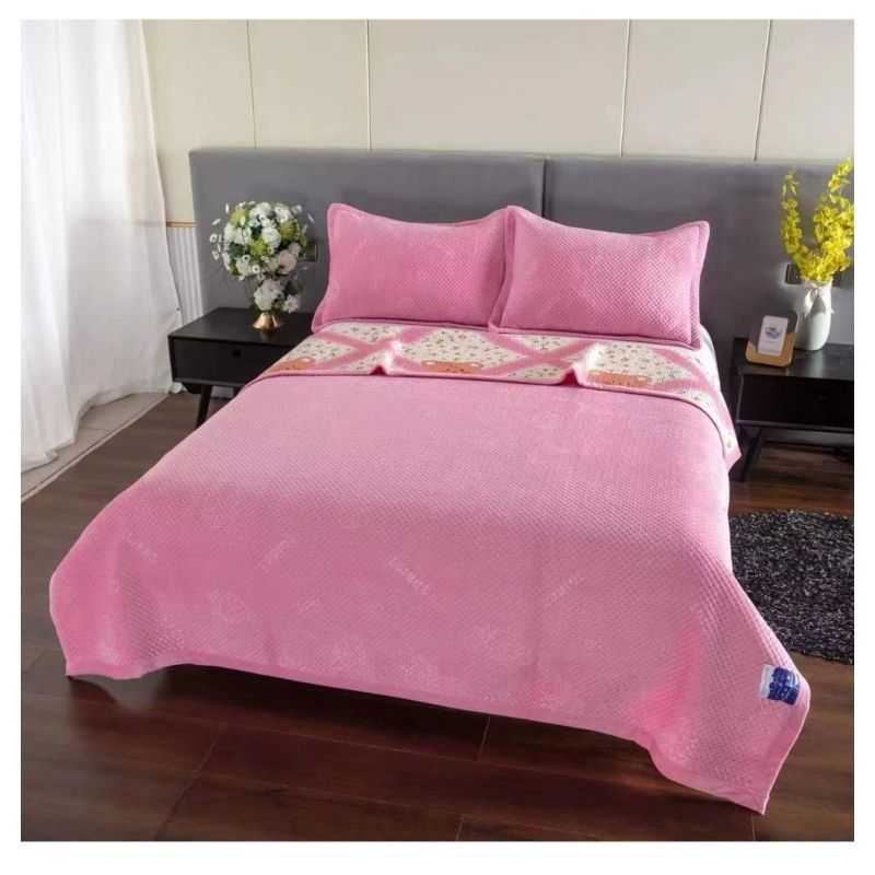 GENERICO - Cubrecama Microplush 2 Plazas 250x230cm