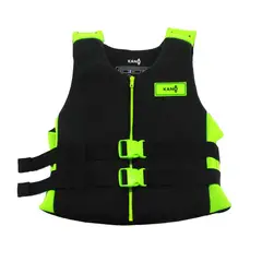 KANO - Chaleco de Flotación de Neopreno Negro Talle M
