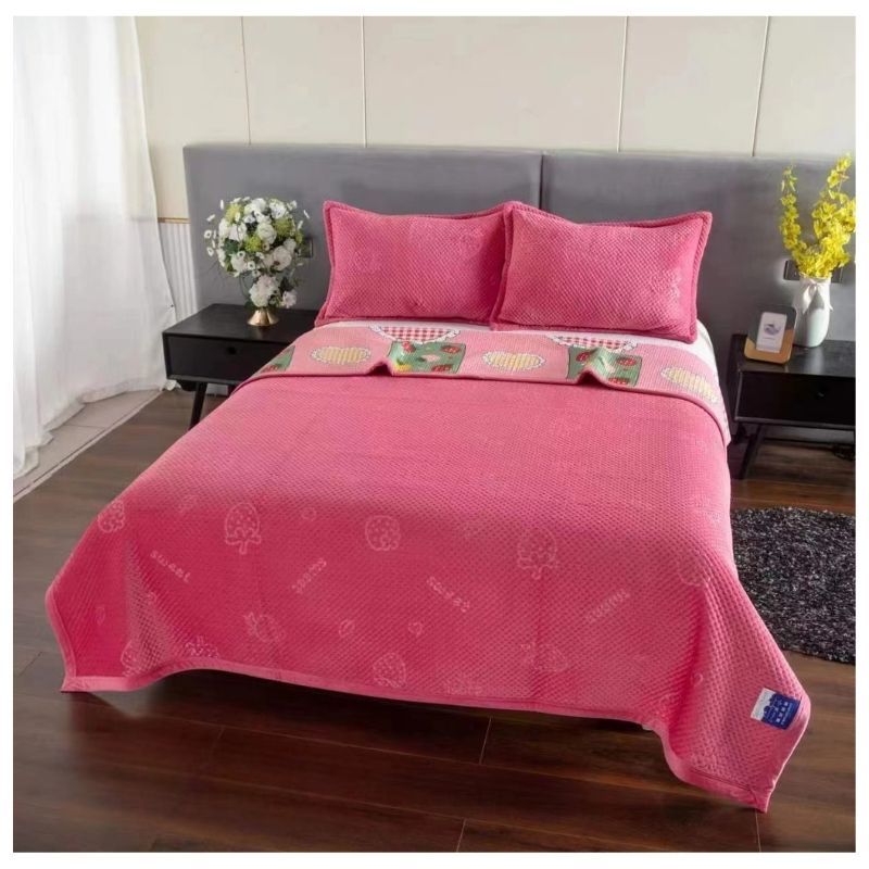 GENERICO - Cubrecama Microplush 2 Plazas 250x230cm
