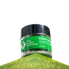OLD WOOD BROTHERS - Pigmento Glitter Verde Claro