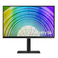 SAMSUNG - Monitor 24“ IPS QHD 75Hz HDMI/USB-C LS24A600UCLXZS