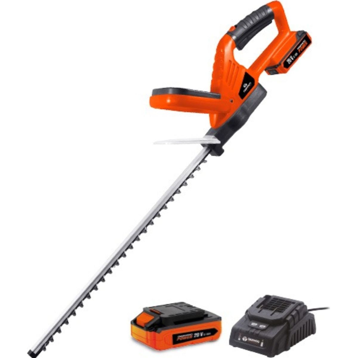DAEWOO - Cortasetos Inalámbrico 20 V Daewoo DAHT2000Li Espada 550mm