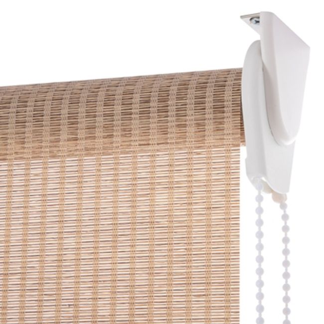 BERTEX - Cortina Roller Fibra 215x240 cm Persiana de altura ajustable BERTEX