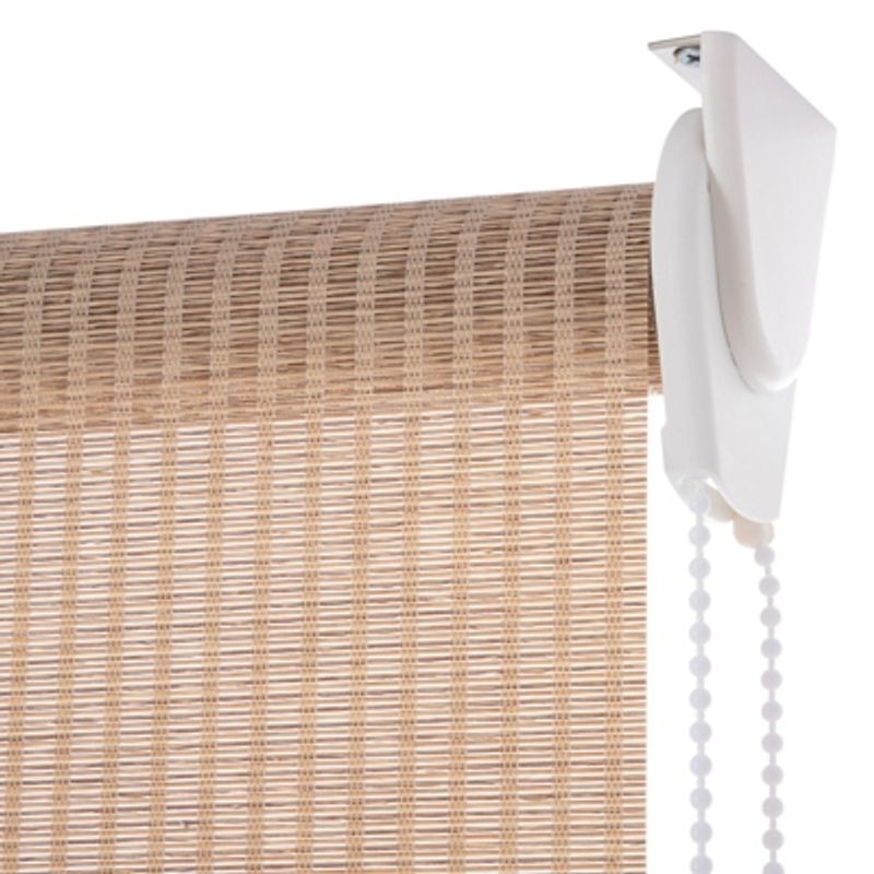 BERTEX - Cortina Roller Fibra 165cm de ancho x 240cm de alto Persiana BERTEX