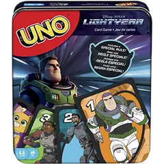 MATTEL - Juego De Cartas UNO LIGHTYEAR DISNEY PIXAR