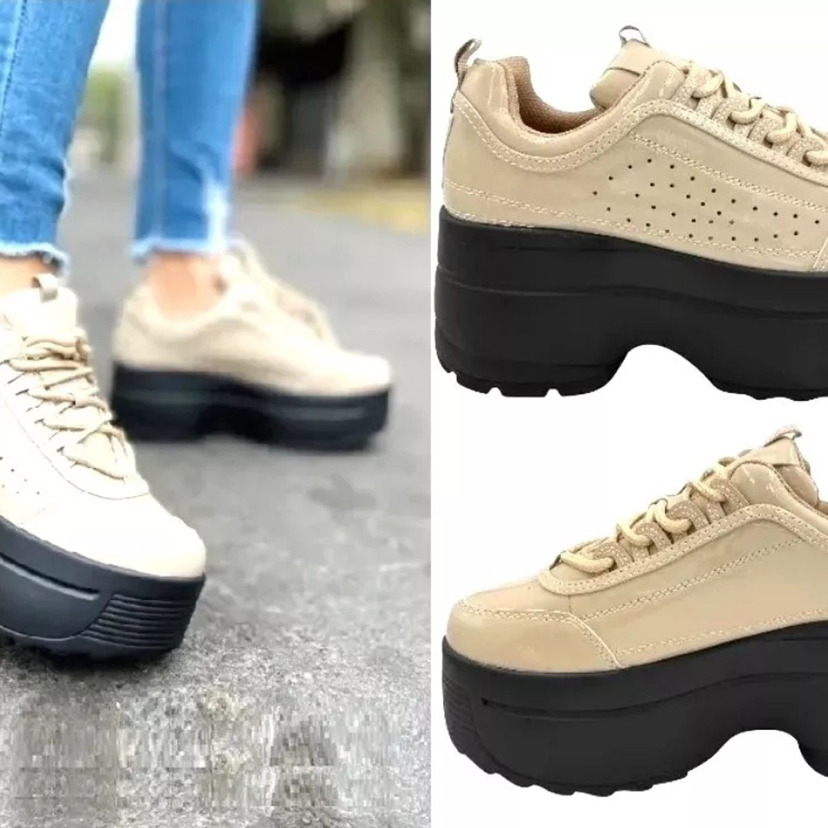 DINASTELLA - Zapatilla Charol Sintético Skya Colors