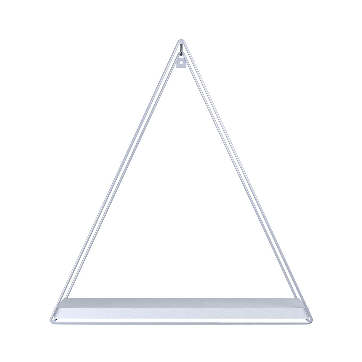 VEKKAHOME - REPISA TRIANGULAR TOTAL WHITE 37X10X40CM.