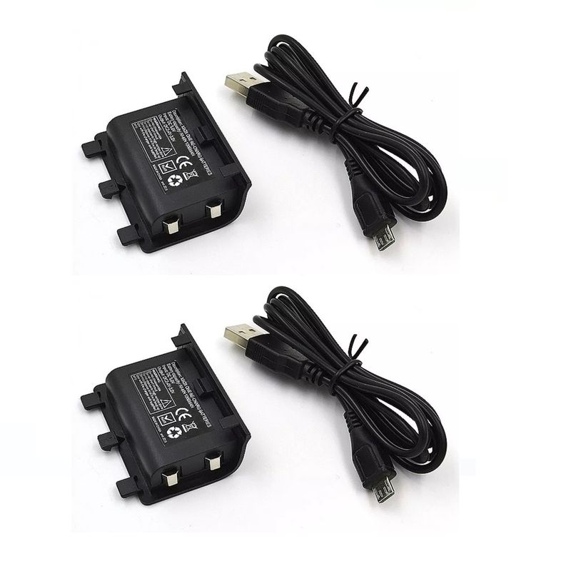 GENERICO - x2 Bateria Xbox One Bateria Control Recargable 8800 Mah