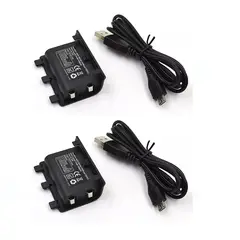 GENERICO - X2 Bateria Xbox One Bateria Control Recargable 8800 Mah