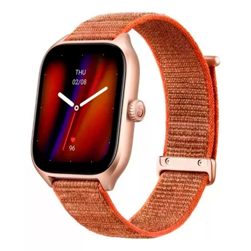 AMAZFIT - Smartwatch Reloj Inteligente Amazfit Gts 4 Marron Gps Wifi