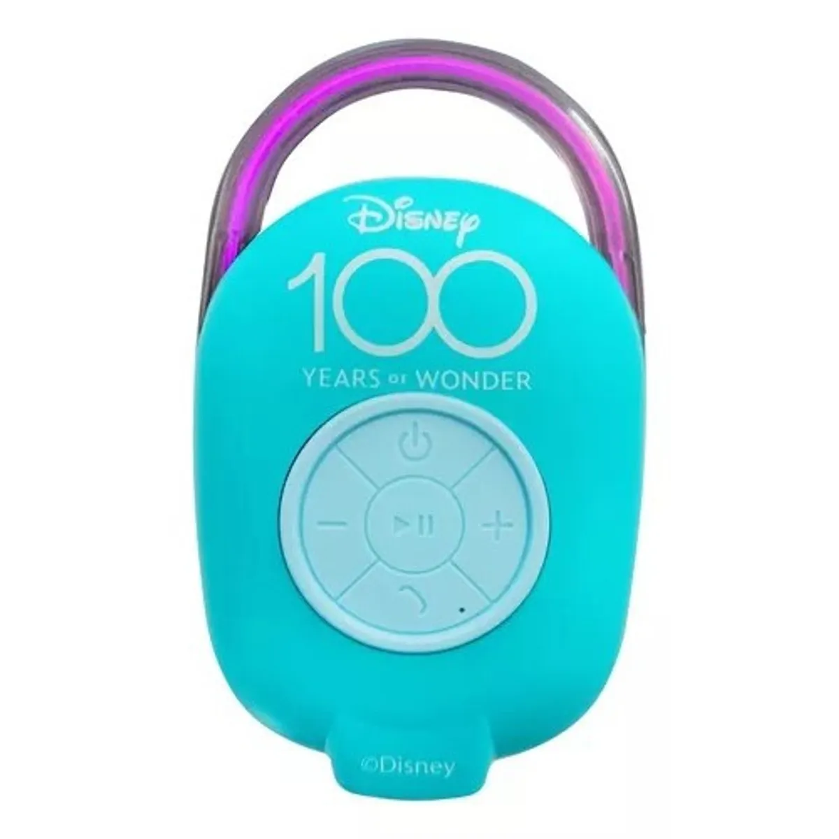 DISNEY - Parlante Portatil Bluetooth Frozen 5w Clip Luz Disney