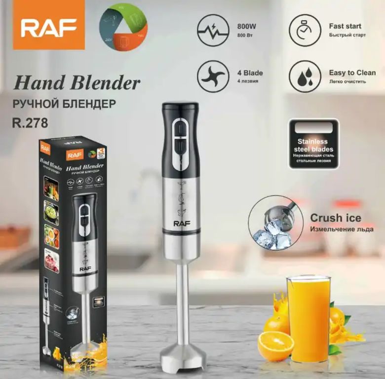 Batidora de Mano Multifuncional 800W Raf-278