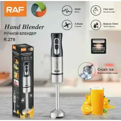 RAF - Batidora de Mano Multifuncional 800W Raf-278