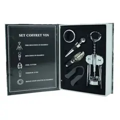 CAP DOR - Set de 5 Accesorios Vino Libro