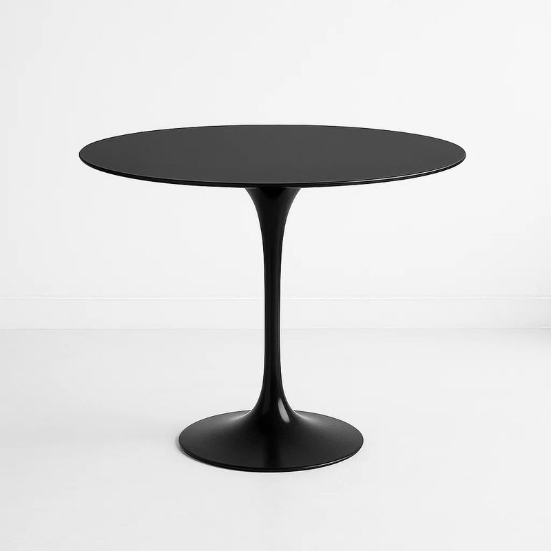 KLIK - Mesa de Comedor Tulip 80cm - Negra KLIK