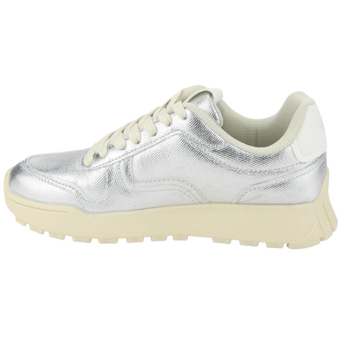 CHALADA - Zapatillas Mujer Plateado Urbano Chalada Maxxi-5