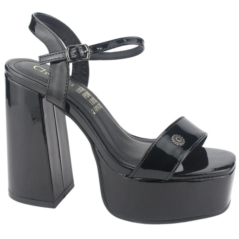 CHALADA - Sandalia Mujer Negro Casual Chalada Yaya-3.