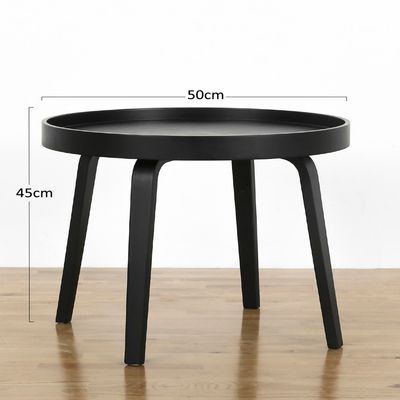 Imagen 2 del producto Mesa Lateral Almiron Negra Amoblé