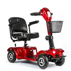 MEDICALTEC - Scooter Eléctrico 4 Ruedas TEW123A - 20 AMPERES