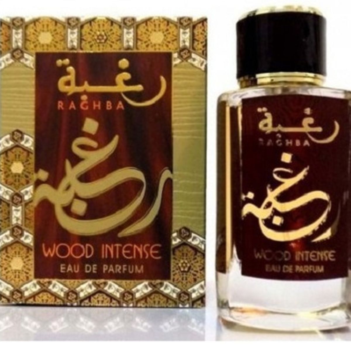 LATTAFA - Raghba Wood Intense EDP 100 ML for Men  Lattafa