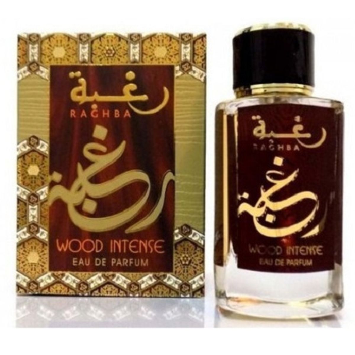 LATTAFA - Raghba Wood Intense EDP 100 ML for Men  Lattafa