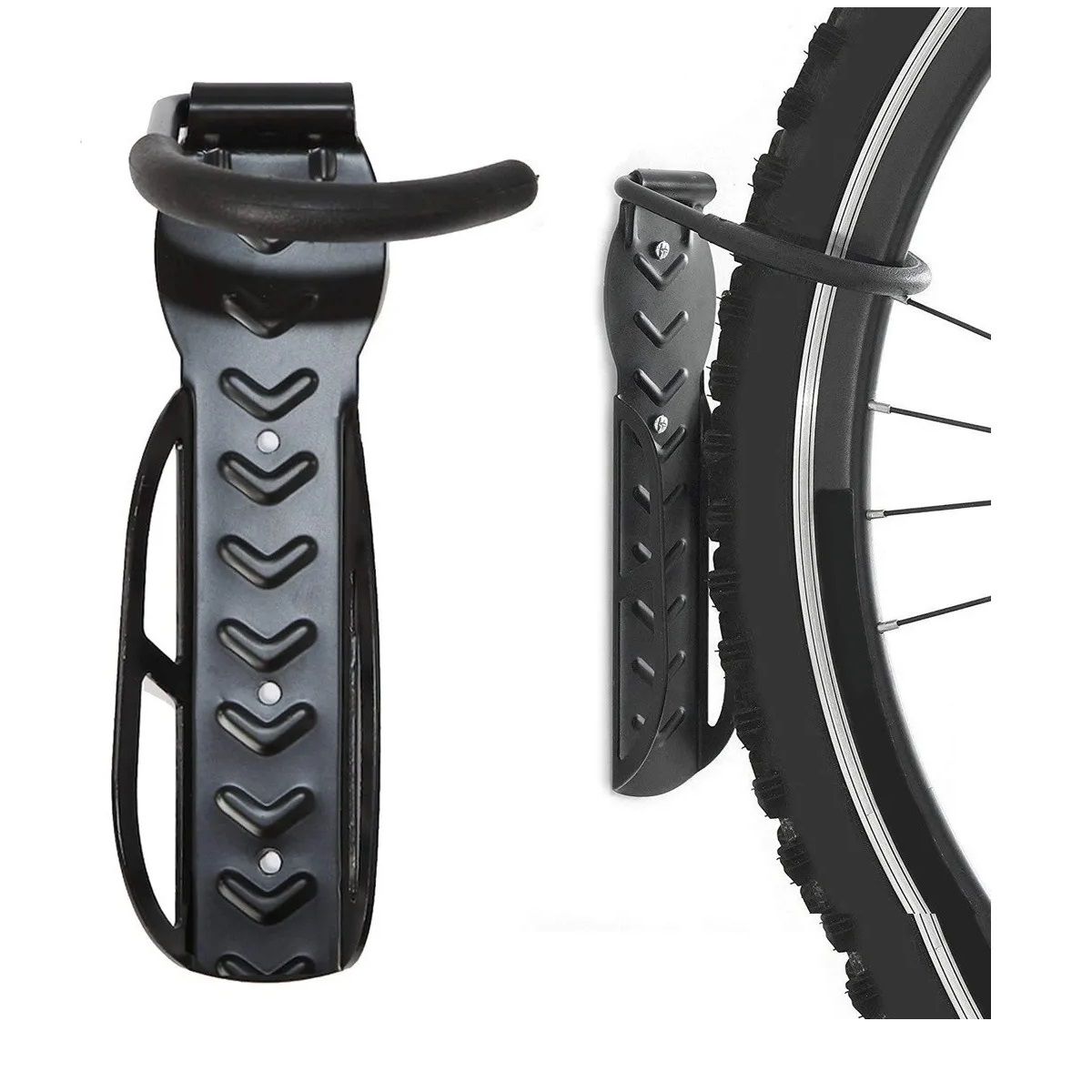 GENERICO - Pack X10 Soporte De Pared Parar Bicicleta Gancho Pared Bici