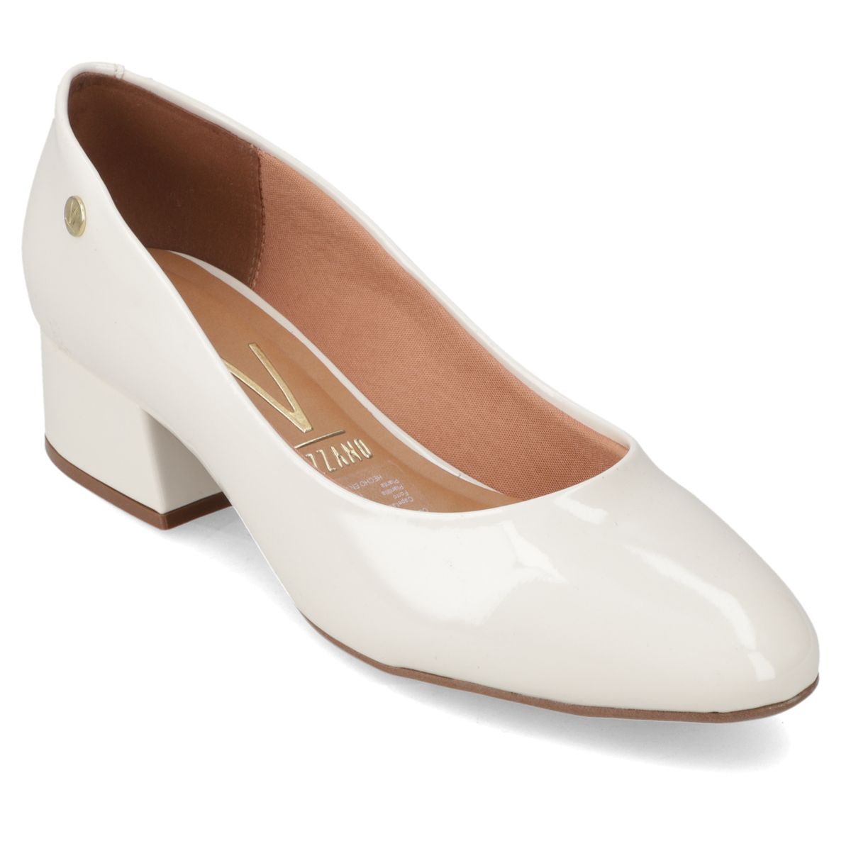 VIZZANO - Zapato Mujer Taco Cuadrado Blanco Vizzano