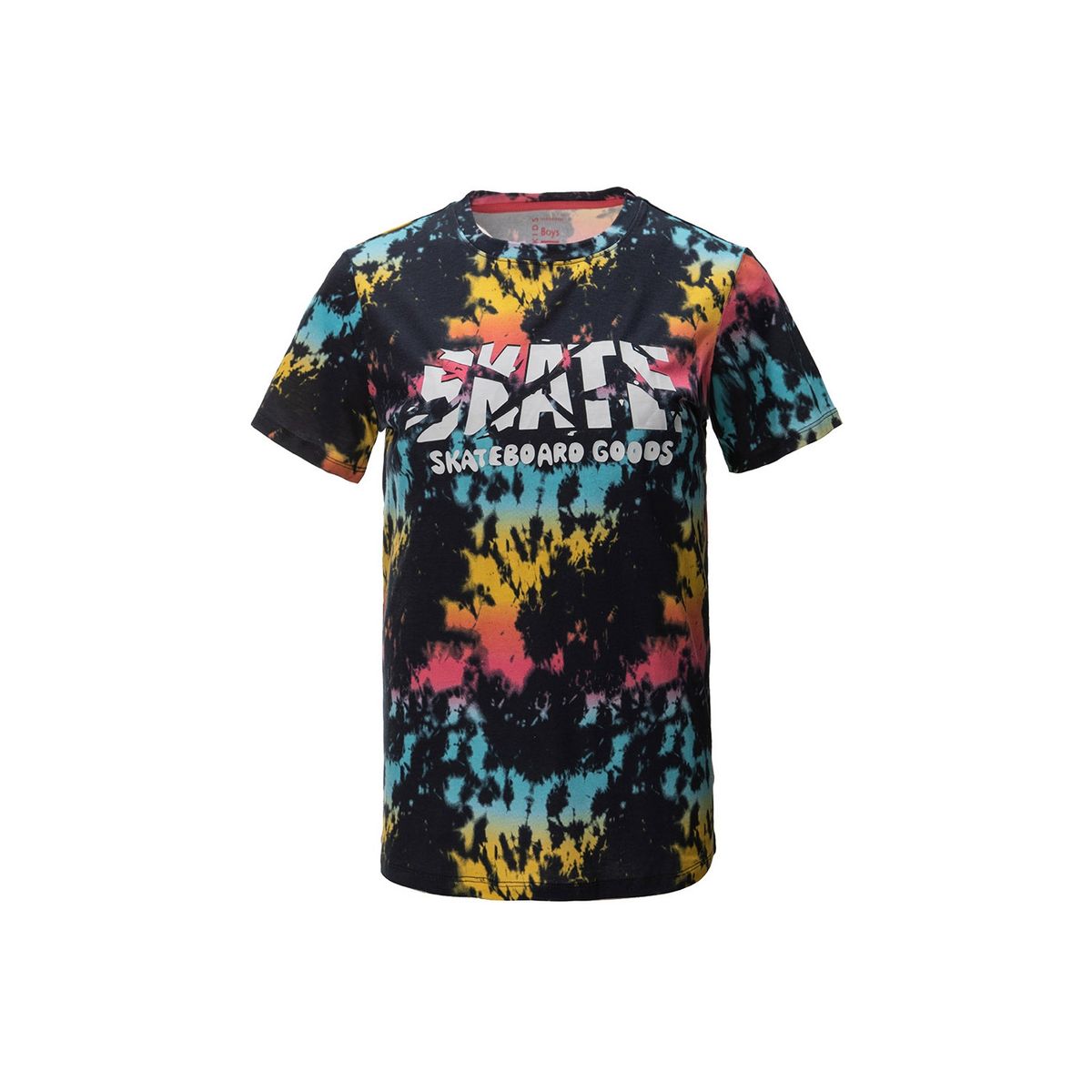 FASHION'S PARK - Polera Niño Tie Dye Print Pecho Negro Fashion's Park