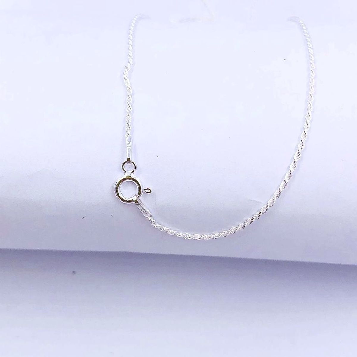 EL MUNDO DE LA PLATA - Cadena de plata italiana 925