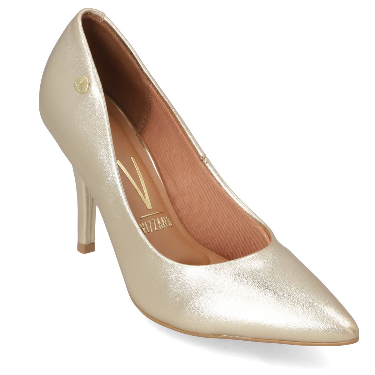 VIZZANO - Zapato Mujer Taco Aguja Stiletto Dorado