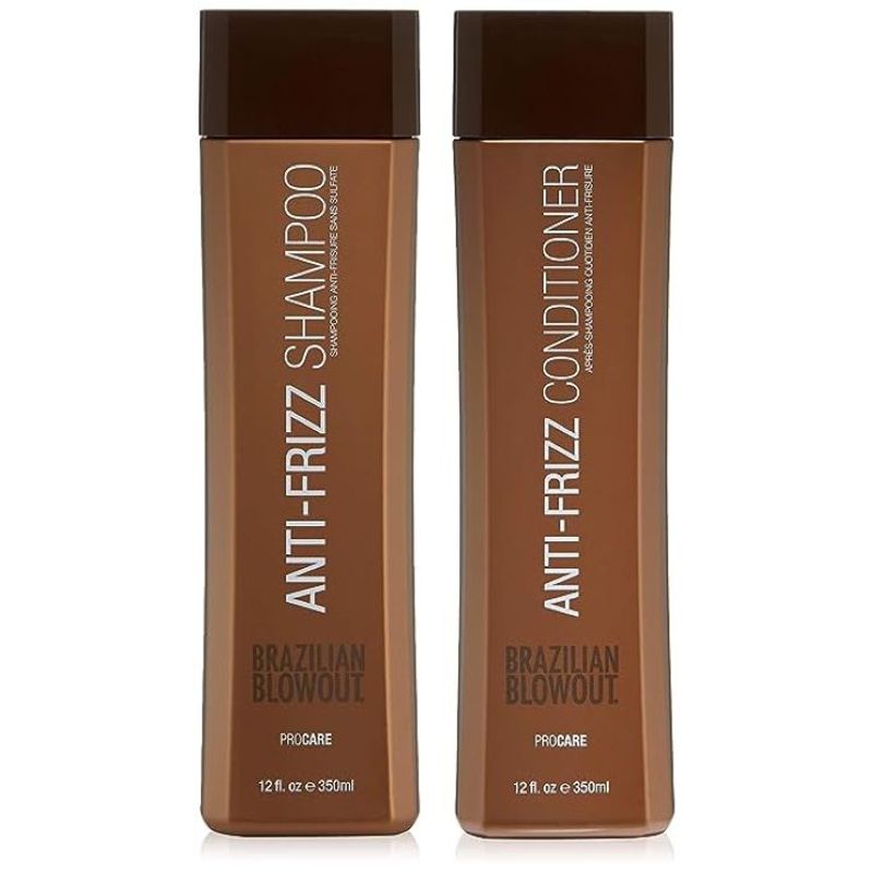 BRAZILIAN BLOWOUT - Pack Shampoo y Acondicionador Anti frizz Brazilian Blowout
