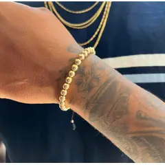 GENERICO - Pulsera en oro laminado de 18k